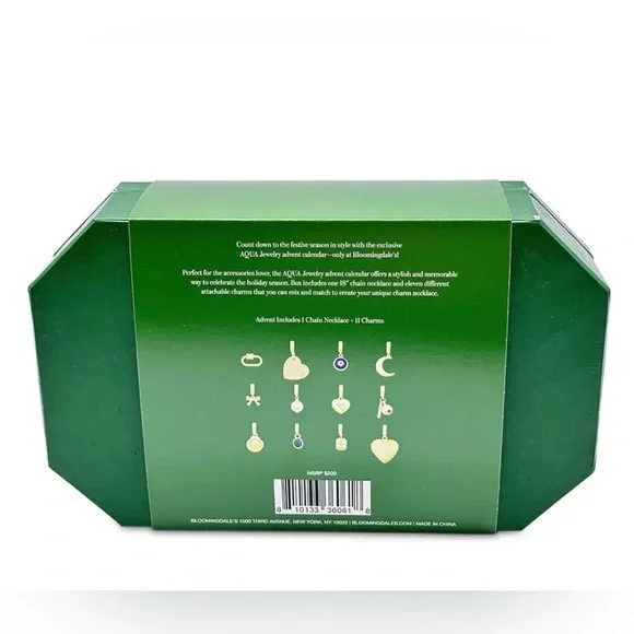 Aqua 12 Days of Jewels Advent Calendar